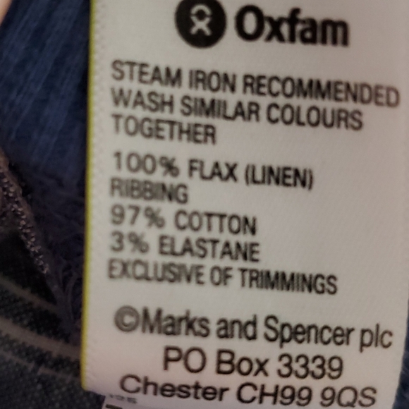 Marks & Spencer's Linen Pants - Picture 5 of 5